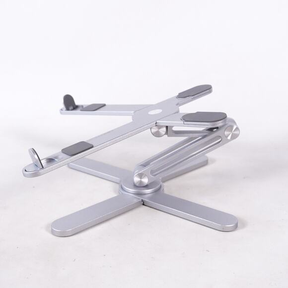 Omoton 360 Rotating Laptop Stand Riser Ergonomic Foldable Computer Desk Holder - Picture 5 of 11